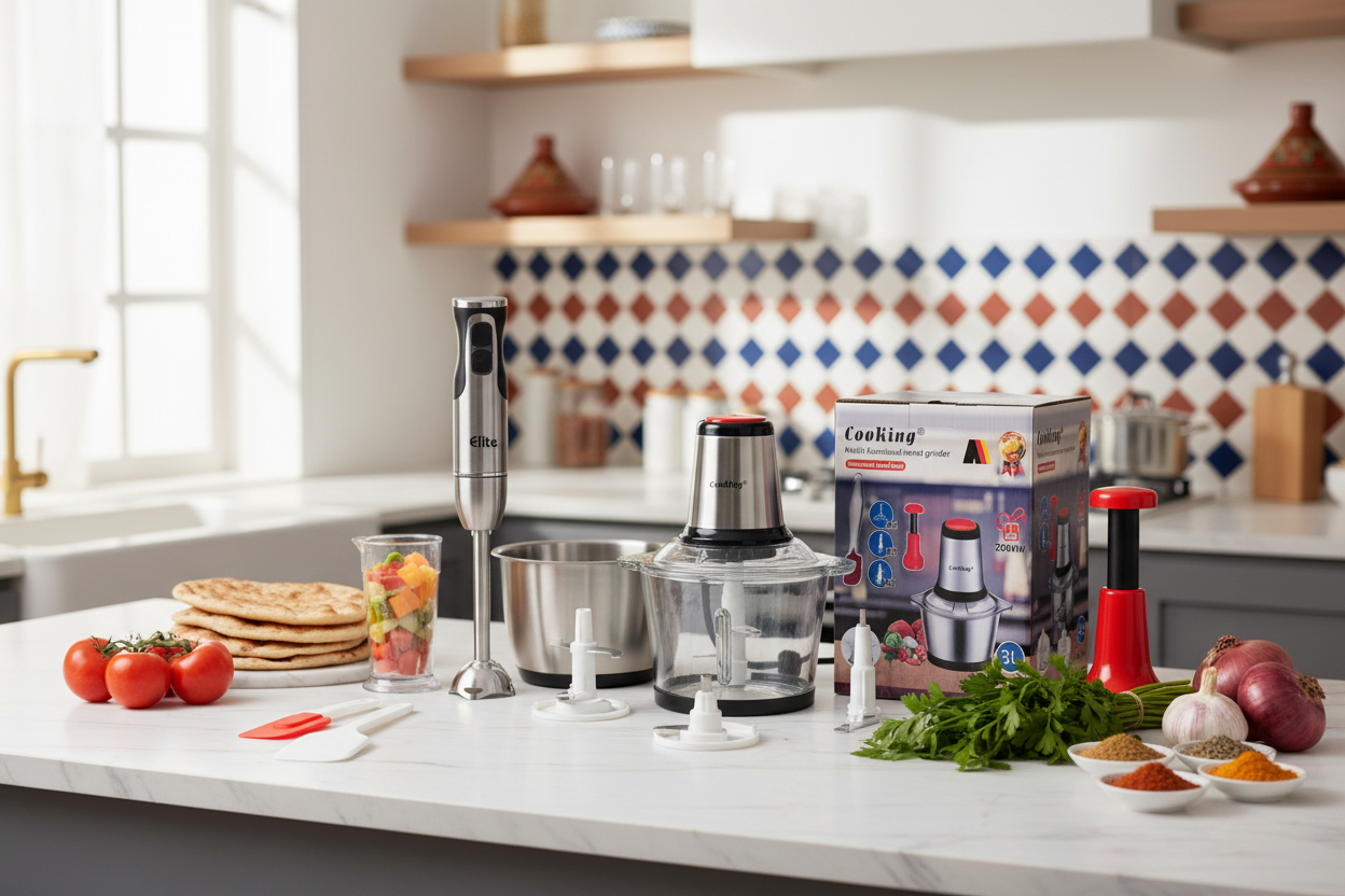 Cooking Meat Grinder and Elite Hand Blender