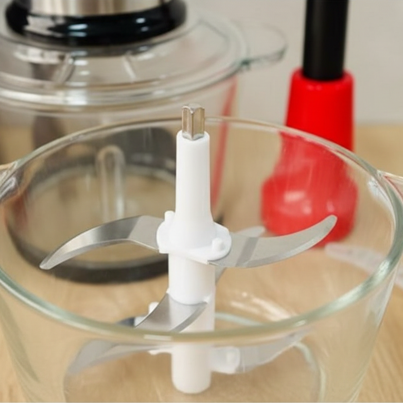 Cooking Meat Grinder Detail Shot