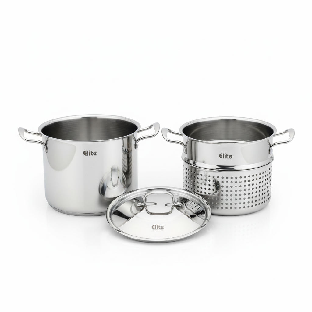 Elite Couscous Pot Opened View