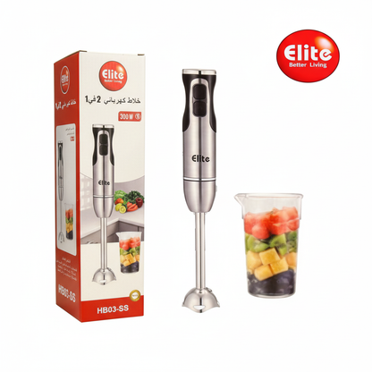 Elite Hand Blender Angled View