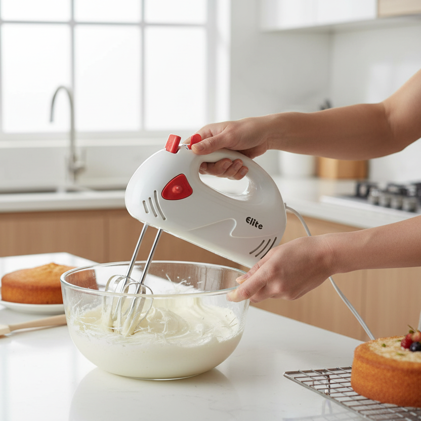Elite Hand Mixer Lifestyle Photo