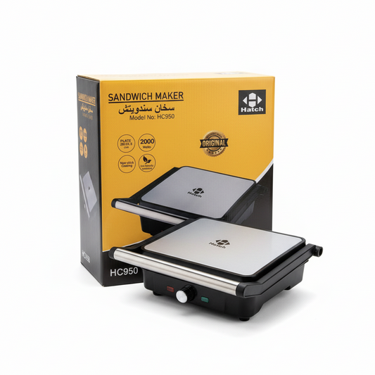 Hatch sandwich maker with packaging