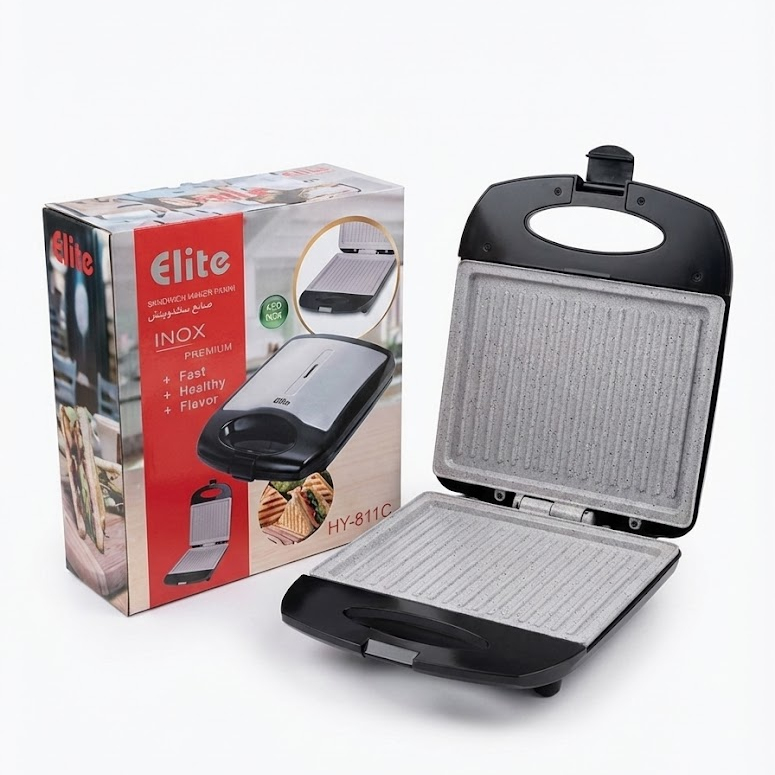 شواية سندويشات Elite - ستانلس ستيل