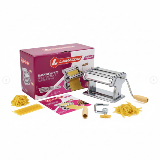 Lamacom Pasta Maker with Packaging